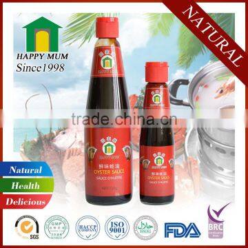 Chinese BRC fresh taste Oyster sauce for supermarket 280g