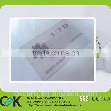 Hot-selling High Quality Transparent VIP Card Printing photo-2
