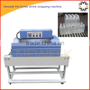 Neweek easy operate oil pet bottle shrink wrapping machine