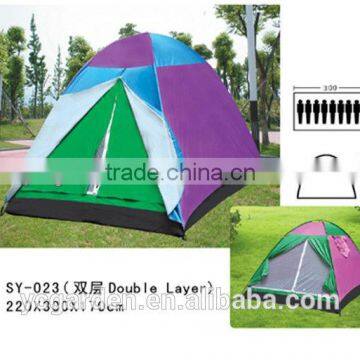 Colorful Foldable Out Camping Tent for Family Colorful photo-2