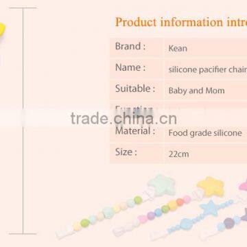 Kean Handmade Mini Cute Baby Organic Pacifier Chain photo-3