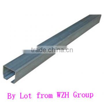 Design prefabricated H steel C purlin square pipe built iron building