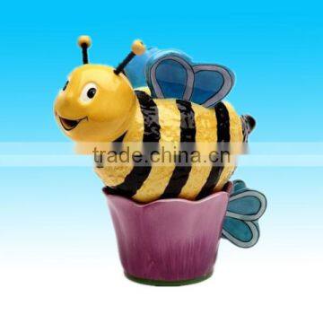 ceramic artificial decorative valentine bee for sale