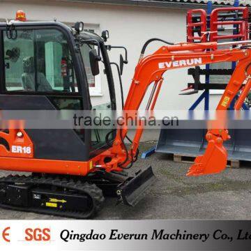 Everun New 1.8ton Small Crawler Excavator