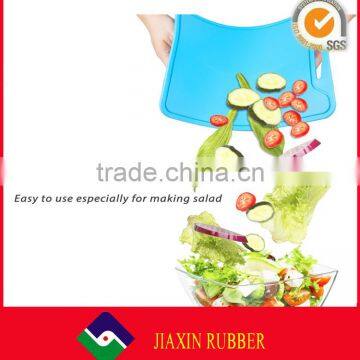 2017 Hot Sale Food Grade Silicone Chopping Board, Flexible Cutting Mat Chopping Block photo-6