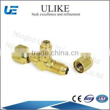 Copper Access Fitting Tee, access valve tee