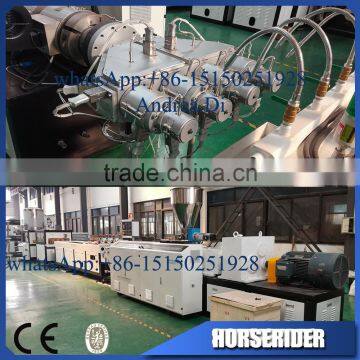 PVC Conduit Four Pipe Cavity Extrusion Machine Production Plant Manufacturer