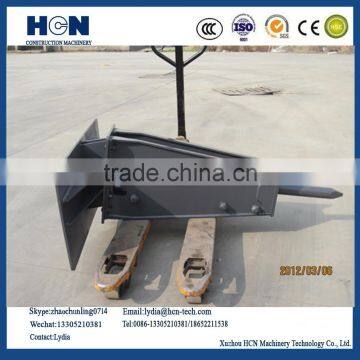 HCN 0203 Hydraulic Breaker With a Skid Steer Adaptor Plate photo-4
