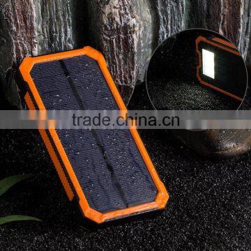 Two Usb Phone Charger 12000mah Solar Bank photo-6