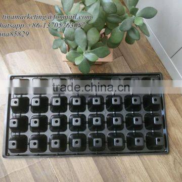 32 Cell High Quality PS Plastic Planting Nursery Seedling Trays Seed Germination Tray photo-3