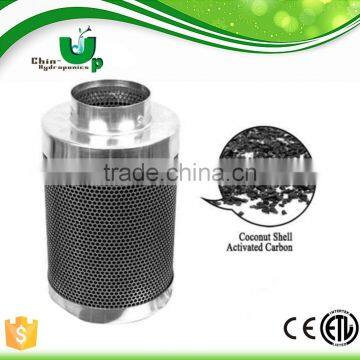 Hydroponics air duct filter, carbon filter fan combo,charcoal filter