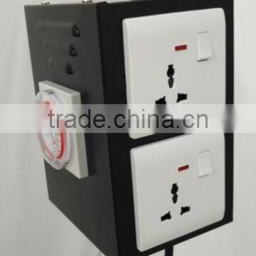 4/6/8 Outlets UK Light Contractor Timer With Two Input Plugs photo-2