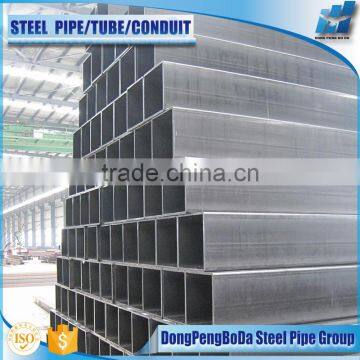 20*40*2.3mm Black Square Steel Pipe Black Square Steel Tube photo-2