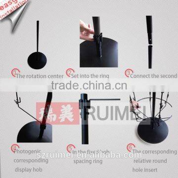 Spinning Supermarket Metal Snack Clip Display Rack photo-5