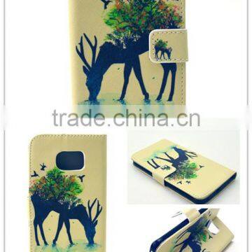 Wholesales in Multi-purpose Leather Case For Samsung Galaxy S6 Phone photo-2