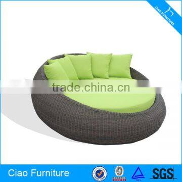 Outdoor Furniture Soft Rattan Bed