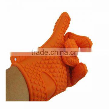 FDA & LFGB Factory price silicone rubber grill gloves cooking silicone gloves