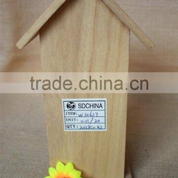 Wooden Carved Bird Miniature Wood Crafts Houses for Sale photo-6
