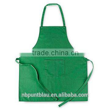 Cotton Kitchen Apron With Front Pocket as Promotion photo-4