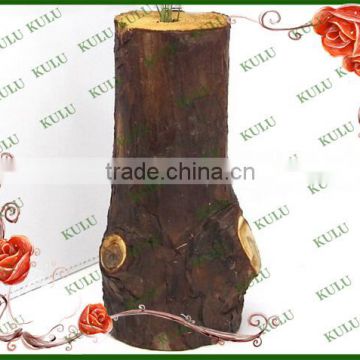 new style nature soild wooden flower stand with hanging wall