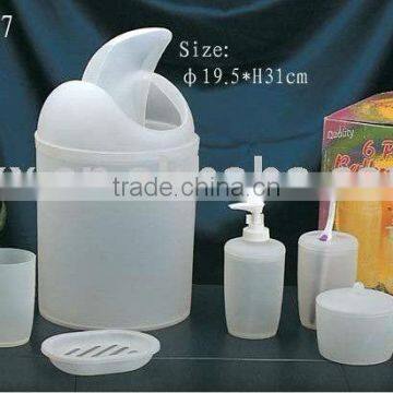 6pcs set w/big dustbin