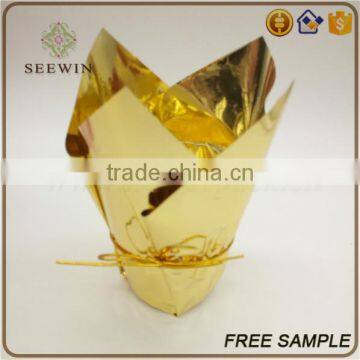 Solid Color Lovely Wire Flower Pot Holder photo-2