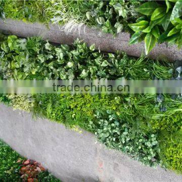 Home and Outdoor Decoration Synthetic Cheap 1m x 1m Artificial Vertical Green Grass Wall E08 04C40 photo-4
