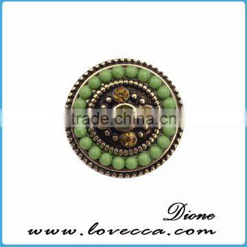 Interchangeable Button Jewelry,Wholesale Seed Bead With Snap Button photo-2