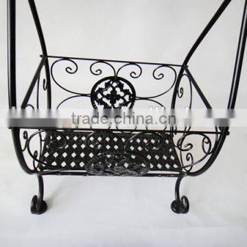 Metal Storage Coffee Table Gramercy Scroll Design Bathroom Glass Table photo-5