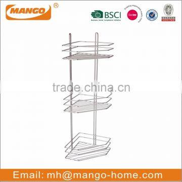 Metal Wire Bathroom Corner Shower Caddy photo-3