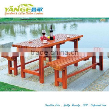 Solid wood dining room set