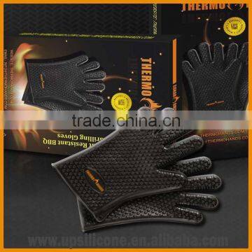 Free Label Design High Quality Non-stick Bbq Glove Silicone photo-4