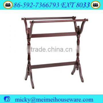 Unique wooden towel rack /floor standing rack