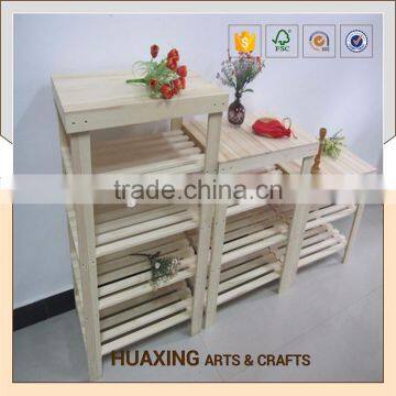 Fancy Wooden Shelf for Home Decoration photo-3