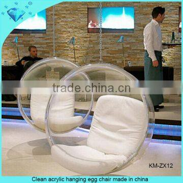 Cheap Clear New Design Acrylic Hanging Egg Chair photo-2