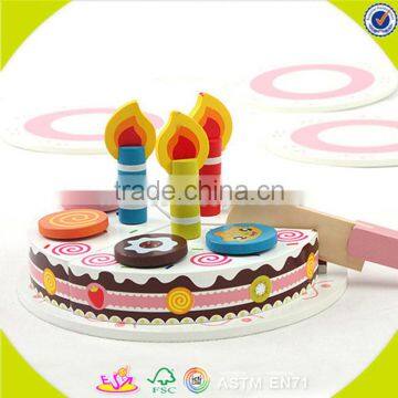Wholesale Baby Wooden Cutting Cake Toy, Creative Kids Wooden Cutting Birthday Cake Toy, Funny Wooden Cutting Cake Toy W10B096 photo-3