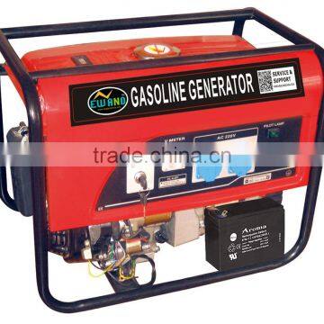 Protable Gasoline Generator With Wheels and Handle Petrol Electric Power Generator photo-2
