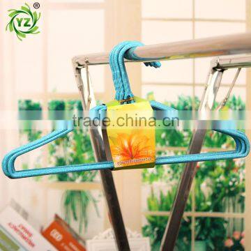 A559 2017 High Quality Clothes Hanger/metal Pvc Coated Laundry Hangerr/Metal PVC Hanger With Curved Shape photo-3
