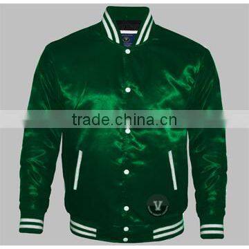 Satin Varsity Jackets for Women Customize your embroideries OEM