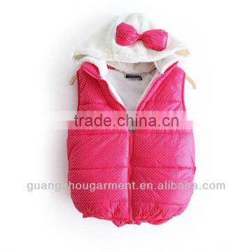 2012 lady fashion garment korean fashion cotton winter vest