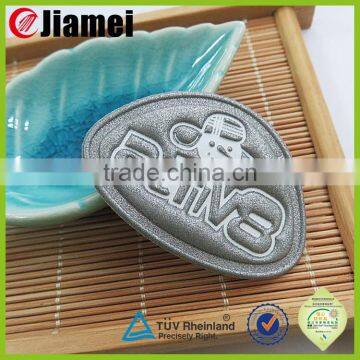 Reflective Cheap glow in dark label reflective badge for Garment,Shoes,Bags