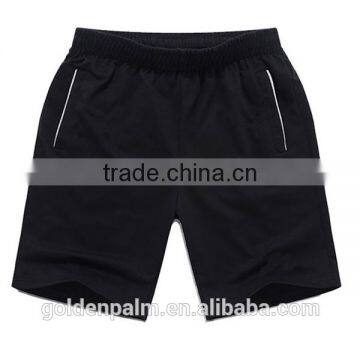 Custom high quality mens brand elastic waist sports pants gym short pants OEM China