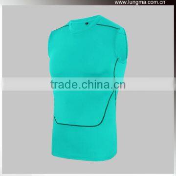 Custom Made Dri Fit MMA Sleeveless Rashguard Vest Tank Top | Sublimated Mens Compression Shirts photo-6