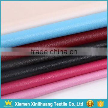 Textile Factory Wholesale Faux Leather Fabric for Clothing/Sofa/Bags photo-2