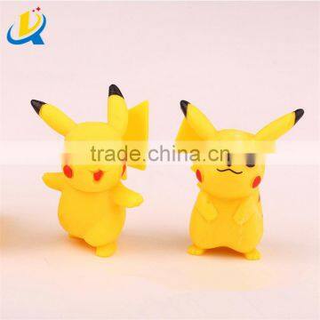 high quality cute pikachu figures anime pokemon pikachu PVC figure