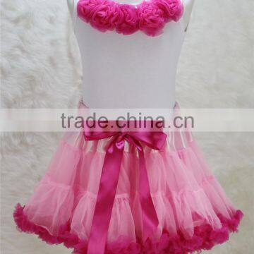 New Design Tutu Pettiskirt Set for Girls, Small Fresh Summer Wear Girl's Super Fluffy Pettiskirt Set photo-4