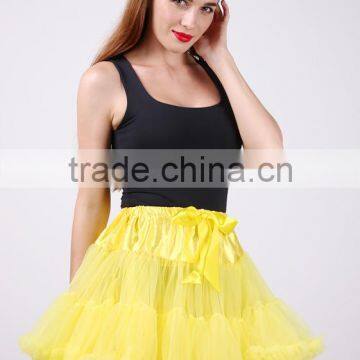 Hot Sale Baby Girls Teen Beautiful Chiffon Fluffy Pettiskirts Tutu Princess Party Skirts Ballet Dance Wear Pettiskirt photo-5