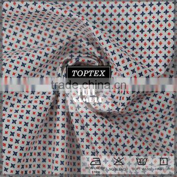 Fashionable 97% Cotton 3%Spandex Poplin Weave Shirt Fabric photo-2