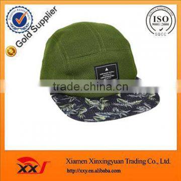 2016 new style fashion custom 5 panel snapback cap/hat with print online shopping