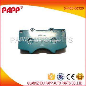 semi-metallic hi-q brake pad raw material for toyota prado 04465-60320